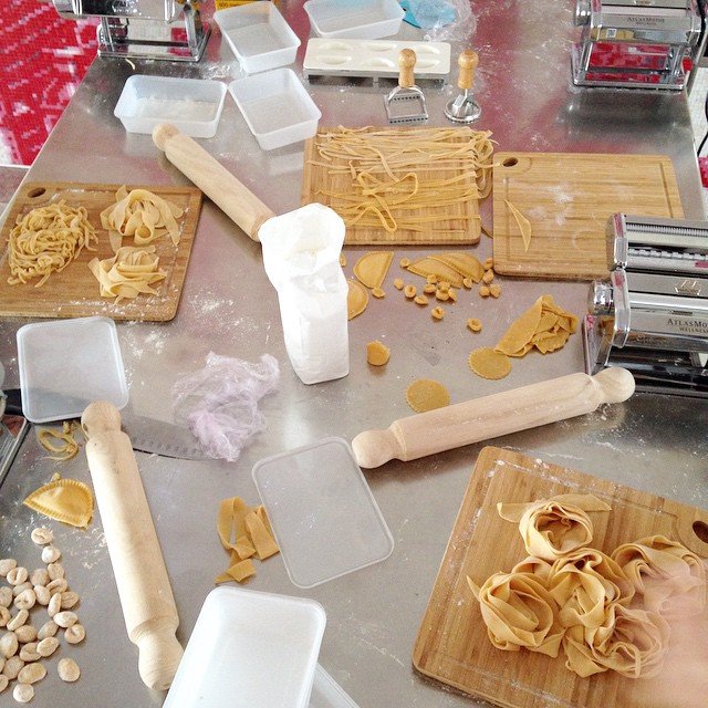 Making Pasta in Class